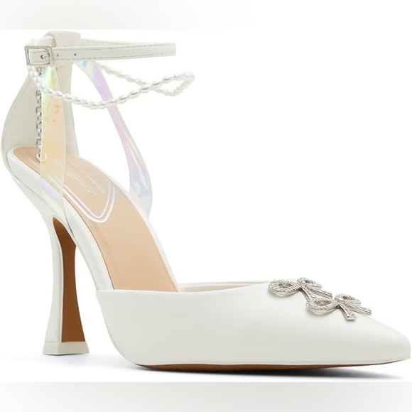 Call It Spring - Women's Sparkling Pump - white - size 10 - new - Picture 5 of 11